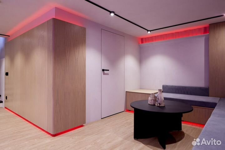 Скрытые межкомнатные двери под покраску