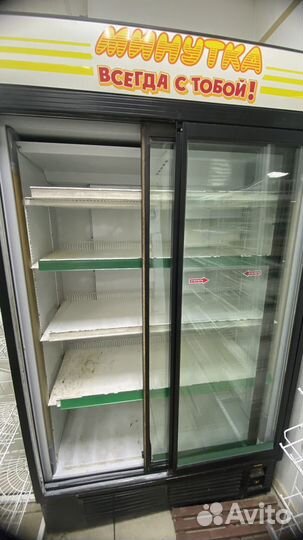 Холодильный шкаф двухдверный бу