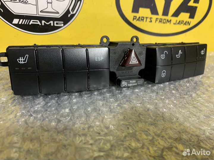 Блок кнопок центральной панели w203 рестайлинг