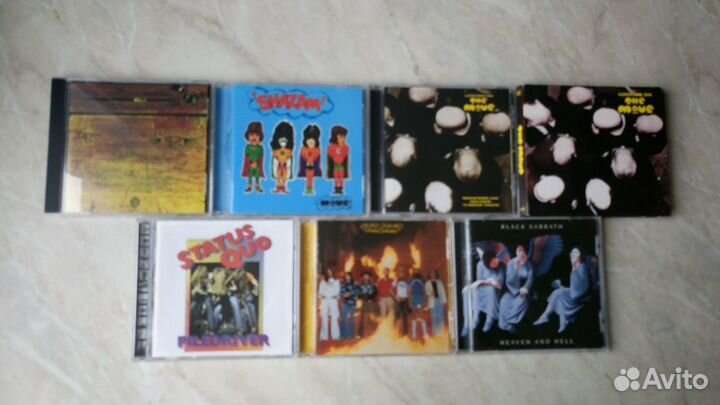 Фирменные аудио CD's (USA, Europe)