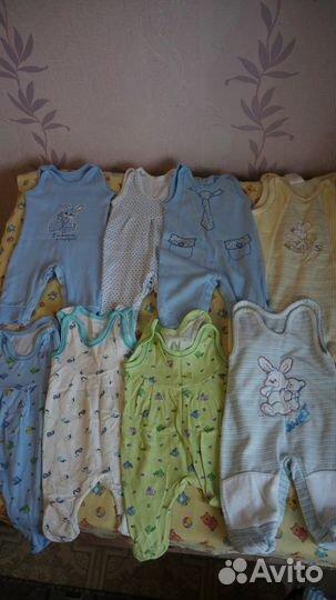 Вещи пакетом на мальчика от 0