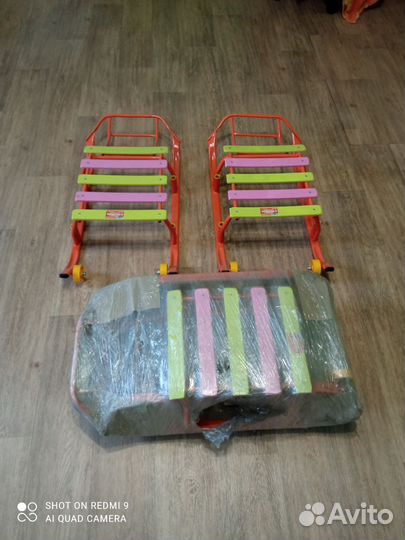 Детские санки новые
