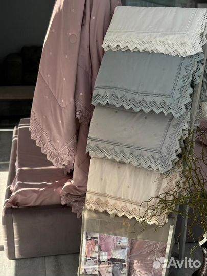 Белье с одеялом