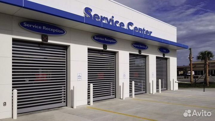 Промышленные секционные ворота