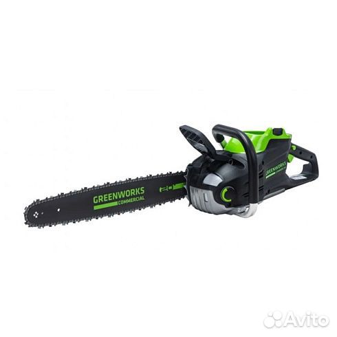 Цепная пила аккумуляторная GreenWorks GD82CS51, 82