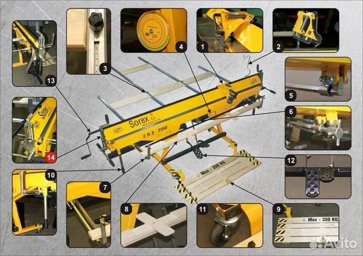 Листогиб Sorex LBM