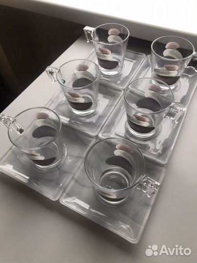 Набор чашек для кофе Люминарк