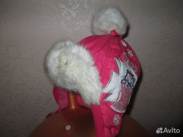 Шапка зимняя для девочки