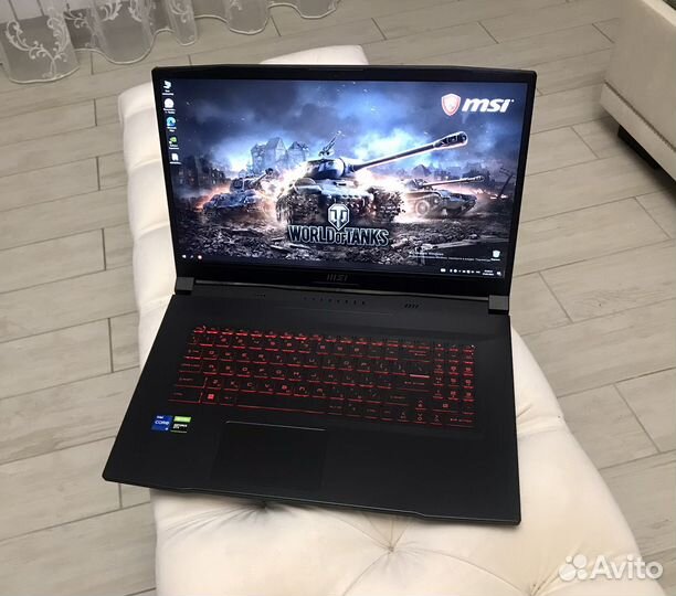 Игровой, мощный MSI GF76 i5-11400H