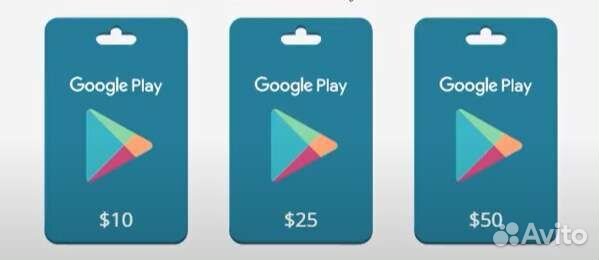 Google Play карта для оплаты в России