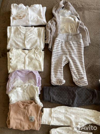 Одежда пакетом на девочку 56 62