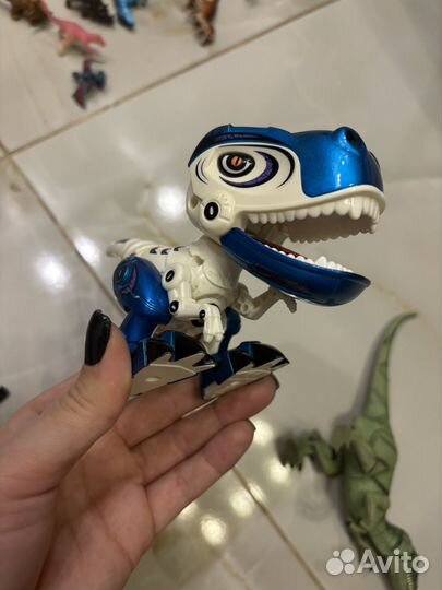 Драконы и динозавры на батарейках