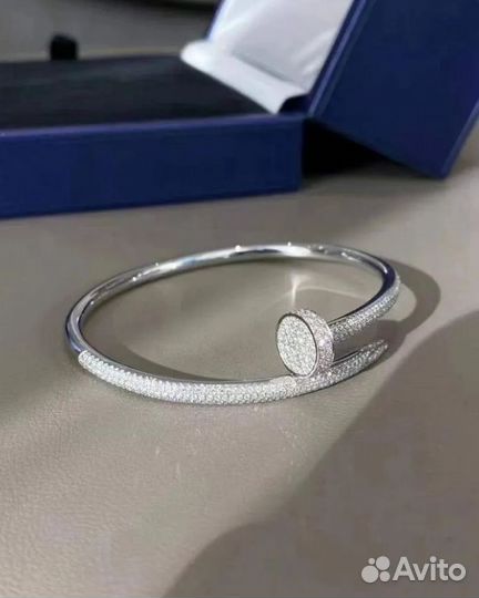 Браслет cartier Juste un Clou белое золото