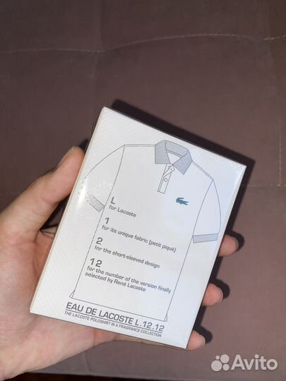 Духи lacoste мужские