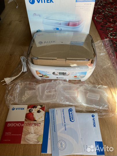 Йогуртница vitek VT-2602 W