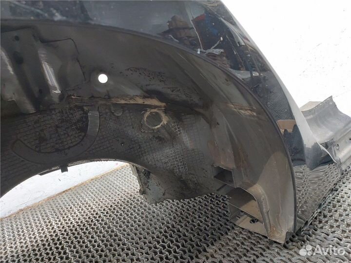 Задняя четверть Tesla Model S, 2013