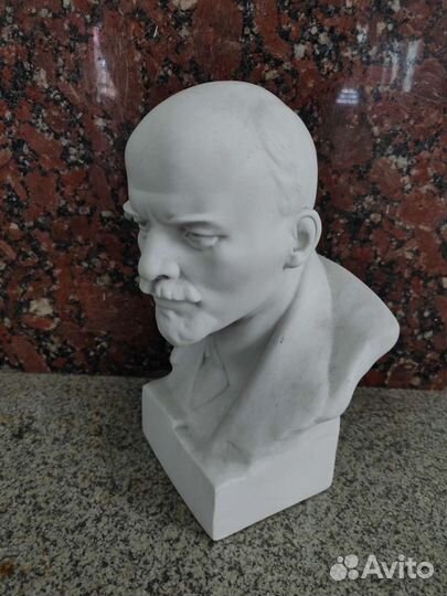 Ленин бисквит фарфор СССР