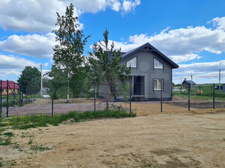 Дом 128 м² на участке 6 сот.