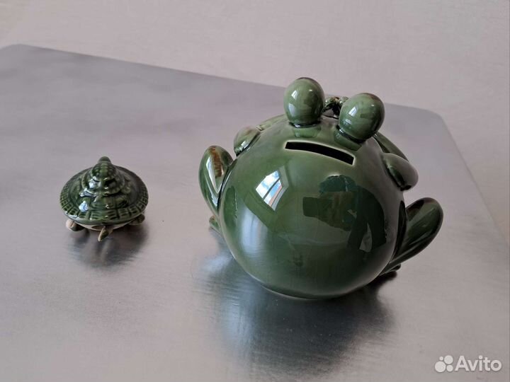 Набор лягушка и черепаха для карьеры и денег