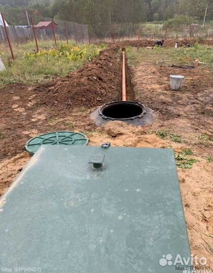 Септики под ключ из бетонных колец