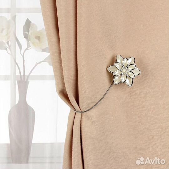 Подхваты для штор / подхват на магните d 6 см