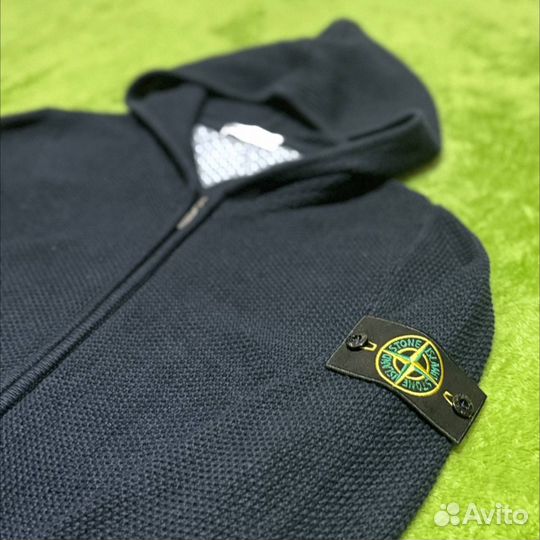 Шерстяная зип-кофта Stone island Vintage