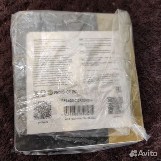 Карта памяти micro sd с адаптером