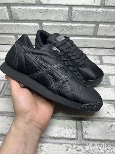 Asics onitsuka tiger ultra black 40-45 нейлон