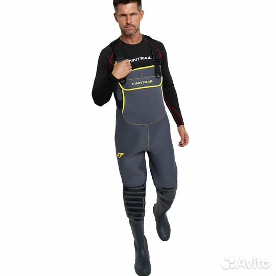 57144Вейдерсы Fintrail Blackwater 5291 DarkGrey