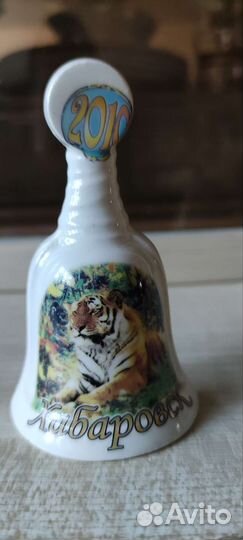 Сувенирные колокольчики фарфор