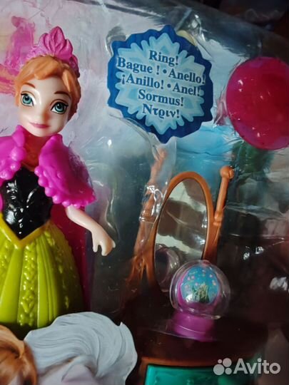 Кукла Анна Холодное сердце Frozen Disney от mattel