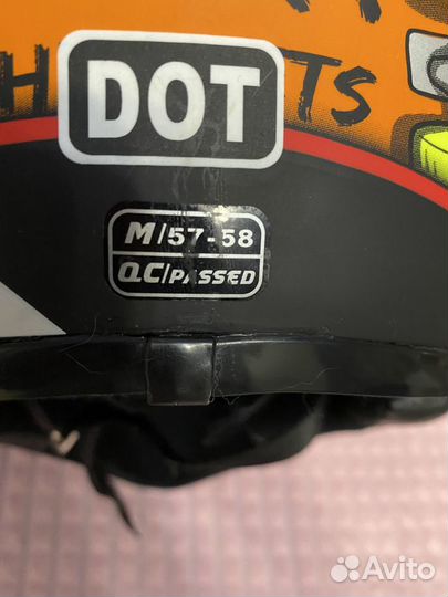 Шлем для мотокросса