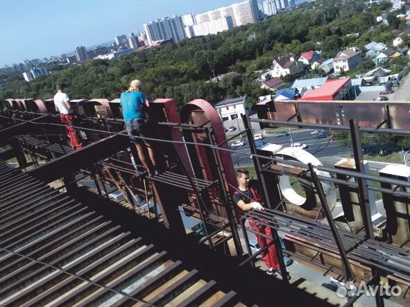 Ремонт рекламы в Самаре. Наружная реклама