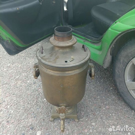 Самовар на дровах СССР