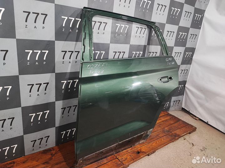 Дверь задняя левая Skoda Kodiaq 16-нв Б/У Оригинал