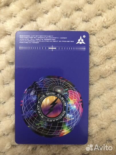 Stray kids чанбин и феликс карточка oddinary