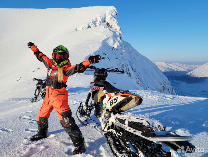 Сноубайк Гид в Хибинах