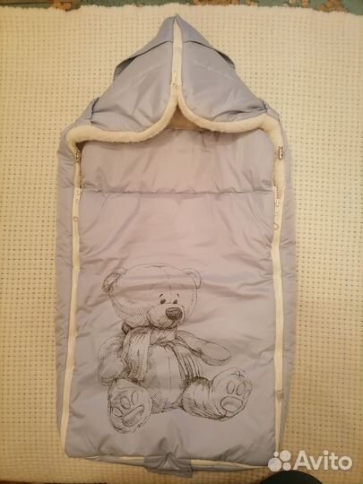 Конверт зимний на овчине