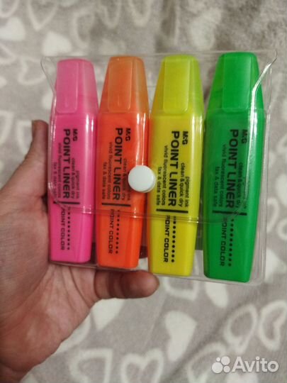 Фломастеры маркеры текстовыделители