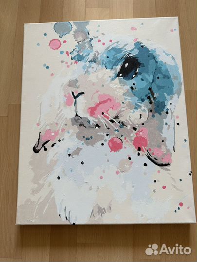 Картины по номерам раскрашенная