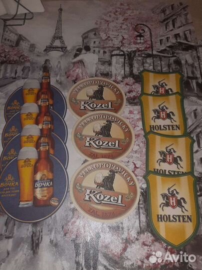 Подставки под бокалы