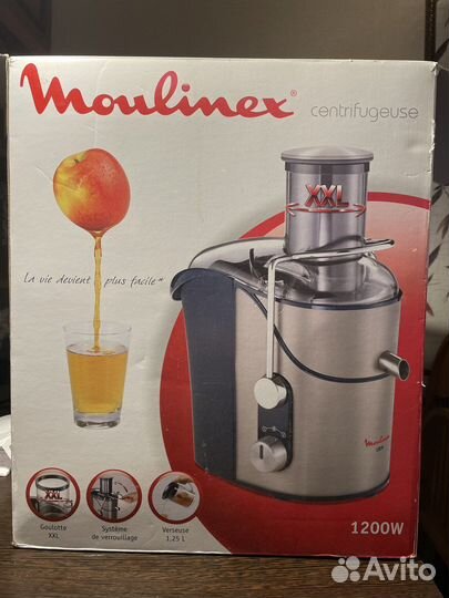 Соковыжималка moulinex 1200 вт