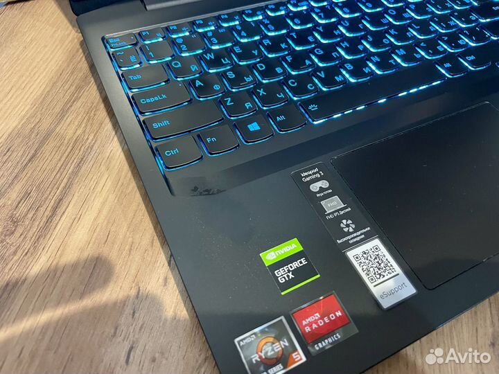 Ноутбук Lenovo R5-4600 / 16RAM / 1650Ti / 512Gb