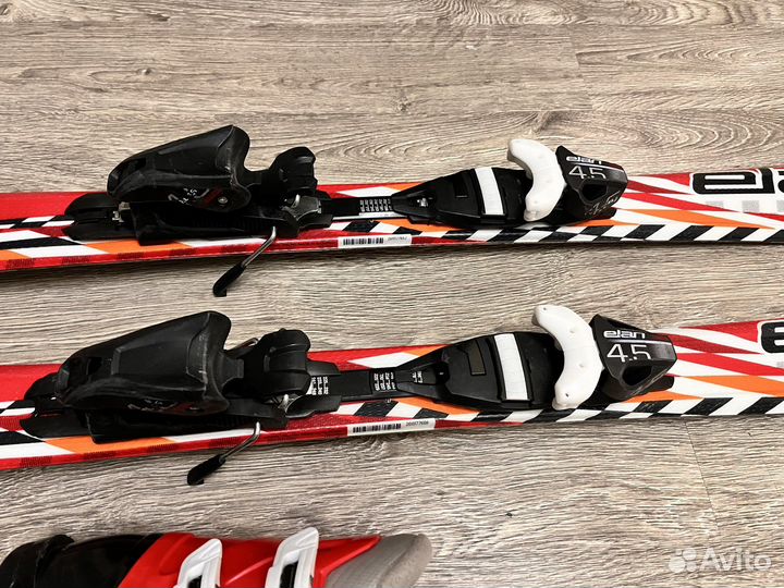 Горные лыжи с ботинками детские