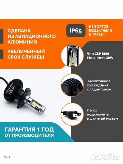 Новые автомобильные лампы