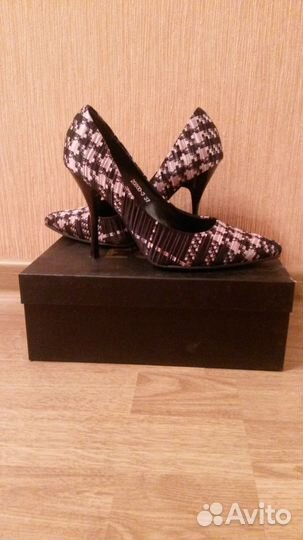 Туфли текстильные