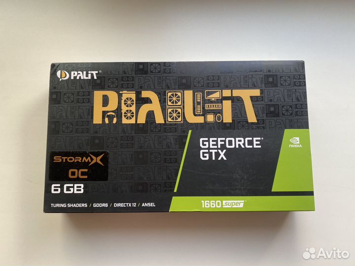 Видеокарта GeForce GTX 1660 Super 6GB