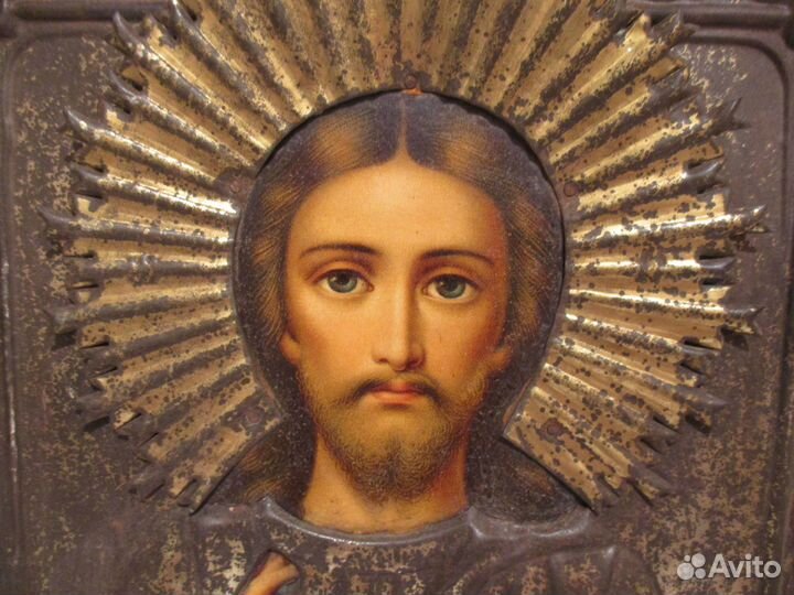 Икона Господь Вседержитель. Размер 27 Х 22.5 см