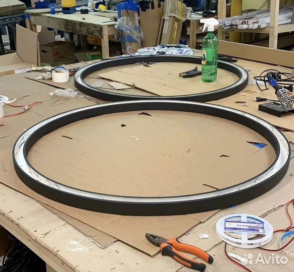 Светильник профильный кольцо