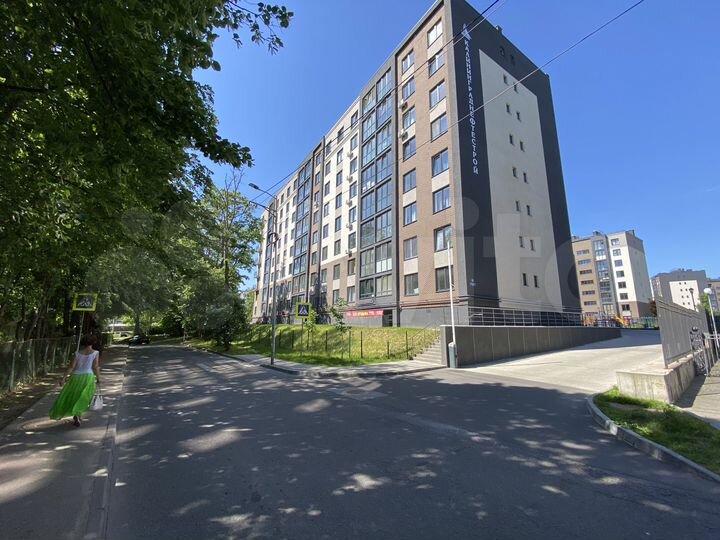 1-к. квартира, 43 м², 2/8 эт.